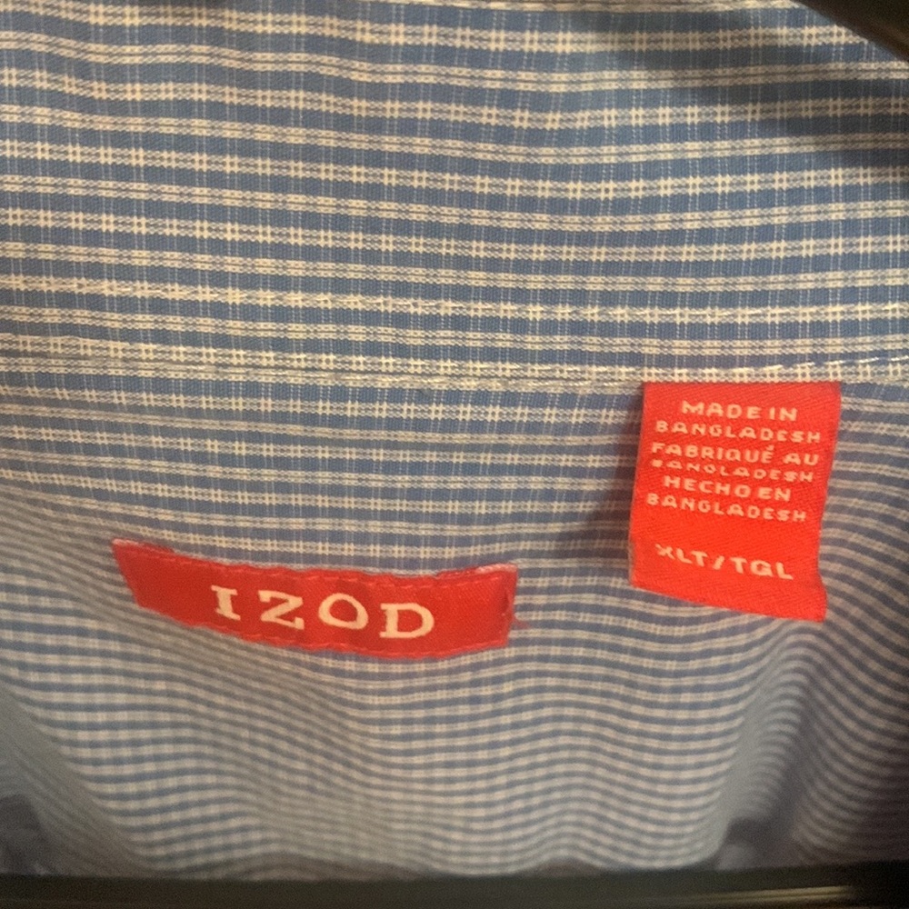 Izod Blue Dress Shirt